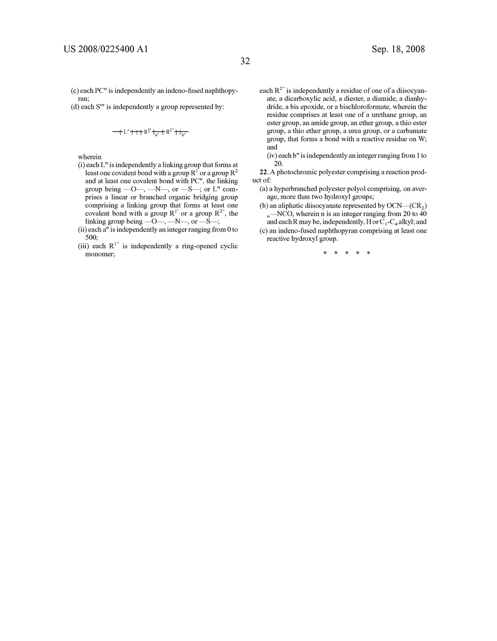 PHOTOCHROMIC MATERIALS AND PHOTOCHROMIC COMPOSITIONS AND ARTICLES INCLUDING THE SAME - diagram, schematic, and image 34