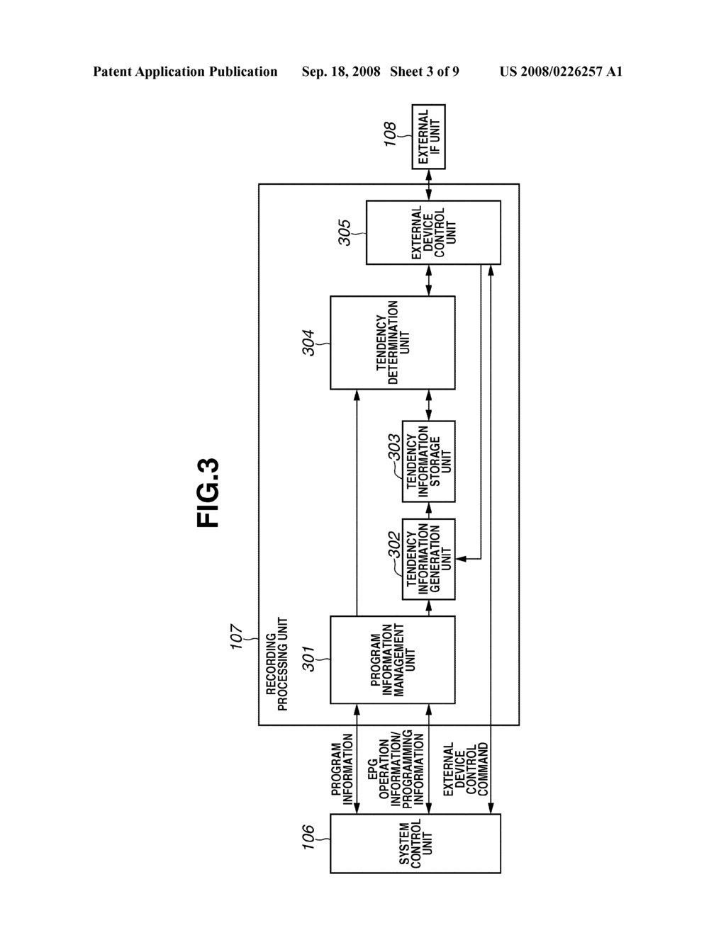 RECORDING CONTROL APPARATUS AND METHOD FOR CONTROLLING RECORDING CONTROL APPARATUS - diagram, schematic, and image 04