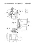 System for automatic opening of reagent vessels diagram and image