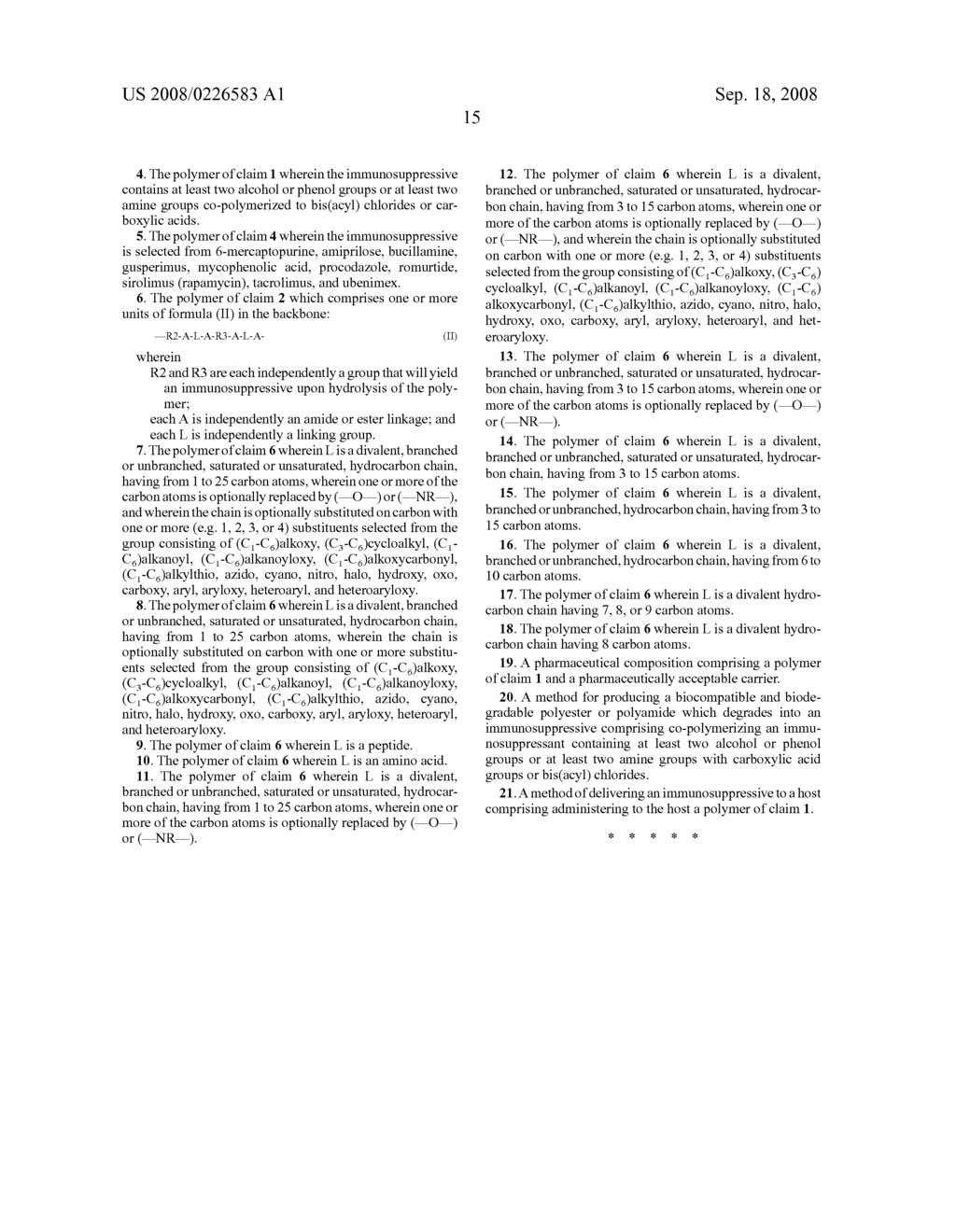 THERAPEUTIC POLYESTERS AND POLYAMIDES - diagram, schematic, and image 16