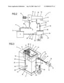 Machine and method for producing and dispensing liquid or semi-liquid consumer food products diagram and image