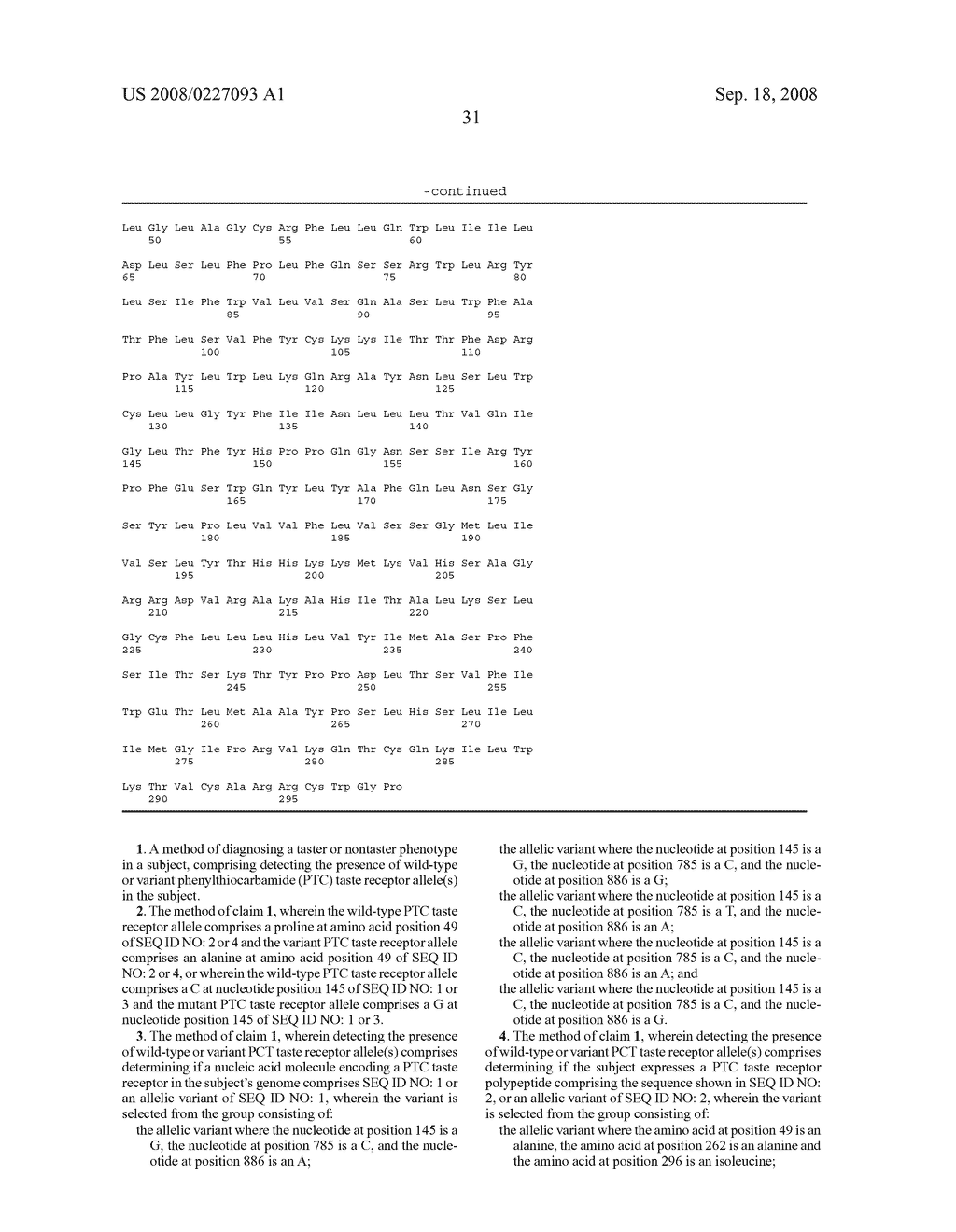 PHENYLTHIOCARBAMIDE (PTC) TASTE RECEPTOR - diagram, schematic, and image 43
