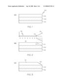 TAPERED EDGE EXPOSURE FOR REMOVAL OF MATERIAL FROM A SEMICONDUCTOR WAFER diagram and image