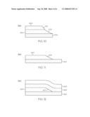 TAPERED EDGE EXPOSURE FOR REMOVAL OF MATERIAL FROM A SEMICONDUCTOR WAFER diagram and image