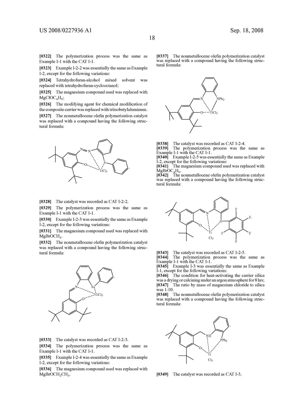 Supported Nonmetallocene Olefin Polymerization Catalyst, Preparation Method and Use Thereof - diagram, schematic, and image 19