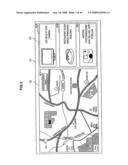 INFORMATION SUPPLYING SYSTEM, APPARATUS MOUNTED IN VEHICLE, INFORMATION SUPPLYING SERVER, PROGRAM, AND INFORMATION PROCESSING METHOD diagram and image