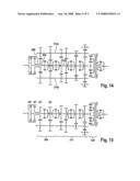 Method and control device for estimating a rotational speed curve of a shaft of a transmission diagram and image