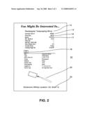 System and method for providing product recommendations to consumers within a merchant location diagram and image