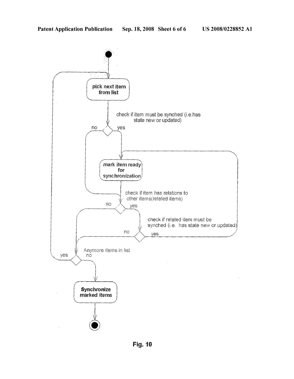 Synchronization of Information Items with References - diagram, schematic, and image 07