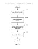 System and method of serving advertisements for web applications diagram and image