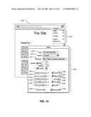 System and method of serving advertisements for web applications diagram and image