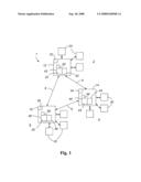 COMMUNICATION NETWORK AND METHOD FOR STORING MESSAGE DATA IN A COMMUNICATION NETWORK diagram and image