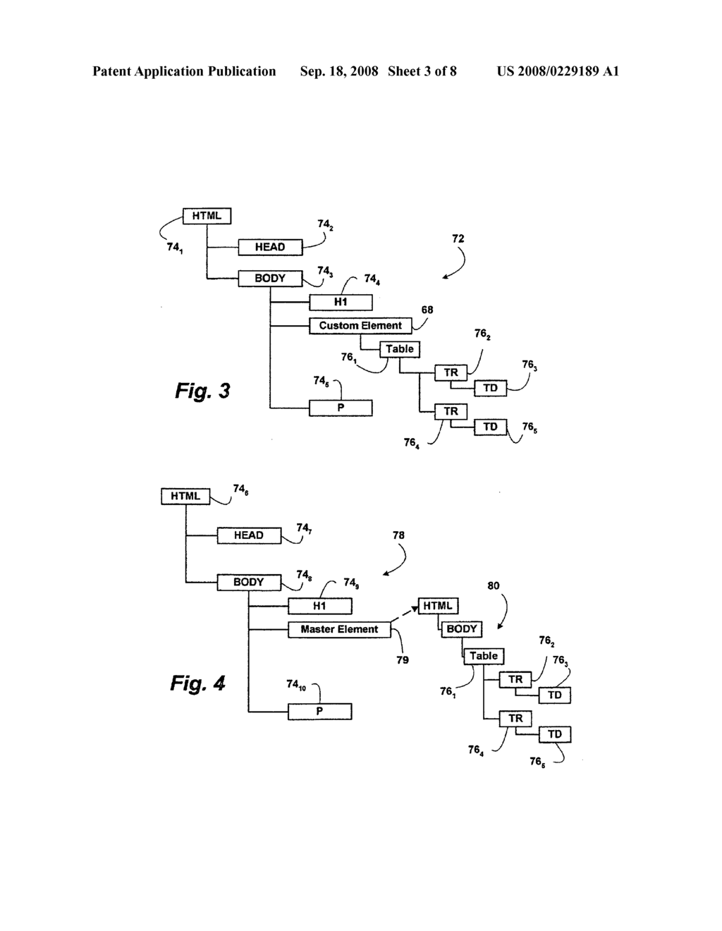 METHOD FOR SYNCHRONOUSLY BINDING AN EXTERNAL BEHAVIOR TO A WEB PAGE ELEMENT - diagram, schematic, and image 04