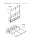Collapsible Furniture Construction, Particularly for a Foldaway Bed diagram and image