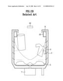 Washing machine having floating laundry detecting means and method for controlling the same diagram and image