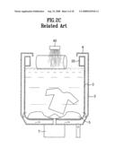 Washing machine having floating laundry detecting means and method for controlling the same diagram and image