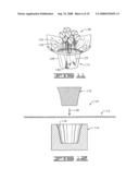 Decorative sleeve cover formed of a polymeric material having a texture or appearance simulating the texture or appearance of cloth diagram and image