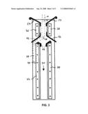 Self-aligning door jamb track diagram and image