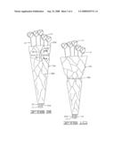 Method of wrapping a floral grouping diagram and image