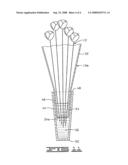 Method of wrapping a floral grouping diagram and image