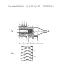 Compact Total evaporator and Device For Carrying Out the Controlled Drying, Evaporation and/or Reaction of a Number of Fluids diagram and image