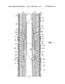 Coupler retained liner hanger mechanism and methods of setting a hanger inside a wellbore diagram and image