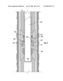 Coupler retained liner hanger mechanism and methods of setting a hanger inside a wellbore diagram and image