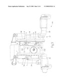 Sway Block of a Three-Point Implement Hitch diagram and image