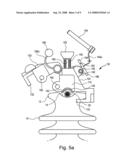 Electric power cable fixing apparatus for an insulator diagram and image