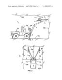 Arrangement for Positioning Rock Drilling Rig on Drilling Site diagram and image