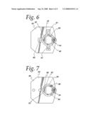 Fall-arresting mechanism diagram and image