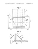 Construction debris chute diagram and image