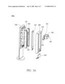 Elevation rotating mechanism and display device using the same diagram and image