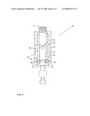 Beverage faucet lever, tap marker mounting device using beverage faucet lever and associated beverage faucet and method for using the same diagram and image