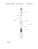 Beverage faucet lever, tap marker mounting device using beverage faucet lever and associated beverage faucet and method for using the same diagram and image