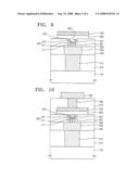 PHASE CHANGE MEMORY ELEMENTS HAVING A CONFINED PORTION OF PHASE CHANGE MATERIAL ON A RECESSED CONTACT diagram and image