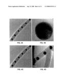 Metallic Nanospheres Embedded in Nanowires Initiated on Nanostructures and Methods for Synthesis Thereof diagram and image