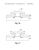 Mitigation of gate to contact capacitance in CMOS flow diagram and image