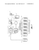 Injection molding process for forming coated molded parts diagram and image