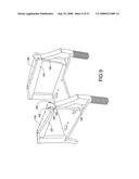 Furniture frame with interlocking joints for use with multiple furniture members and mechanisms diagram and image