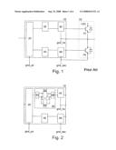 Drive circuit with a TOP level shifter for transmission of an input signal, and method for transmission diagram and image