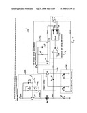 Double quench circuit for an avalanche current device diagram and image