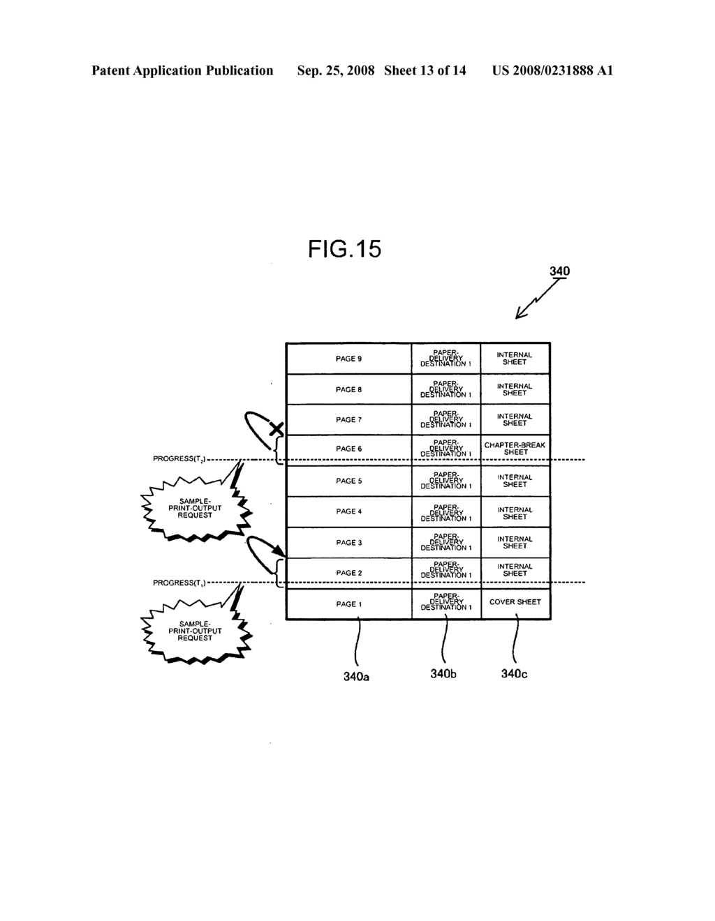 IMAGE FORMING APPARATUS, IMAGE FORMING SYSTEM, METHOD OF PRINTING SAMPLE PRINT, AND COMPUTER PROGRAM PRODUCT - diagram, schematic, and image 14