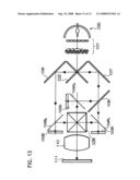 Projection type zoom lens and projection type display apparatus diagram and image