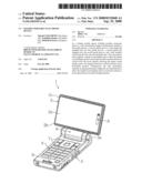 FOLDING PORTABLE ELECTRONIC DEVICE diagram and image