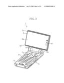 FOLDING PORTABLE ELECTRONIC DEVICE diagram and image