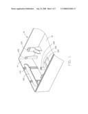 FRONT BEZEL WITH LIGHT-DIRECTING DEVICE diagram and image