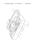 FRONT BEZEL WITH LIGHT-DIRECTING DEVICE diagram and image