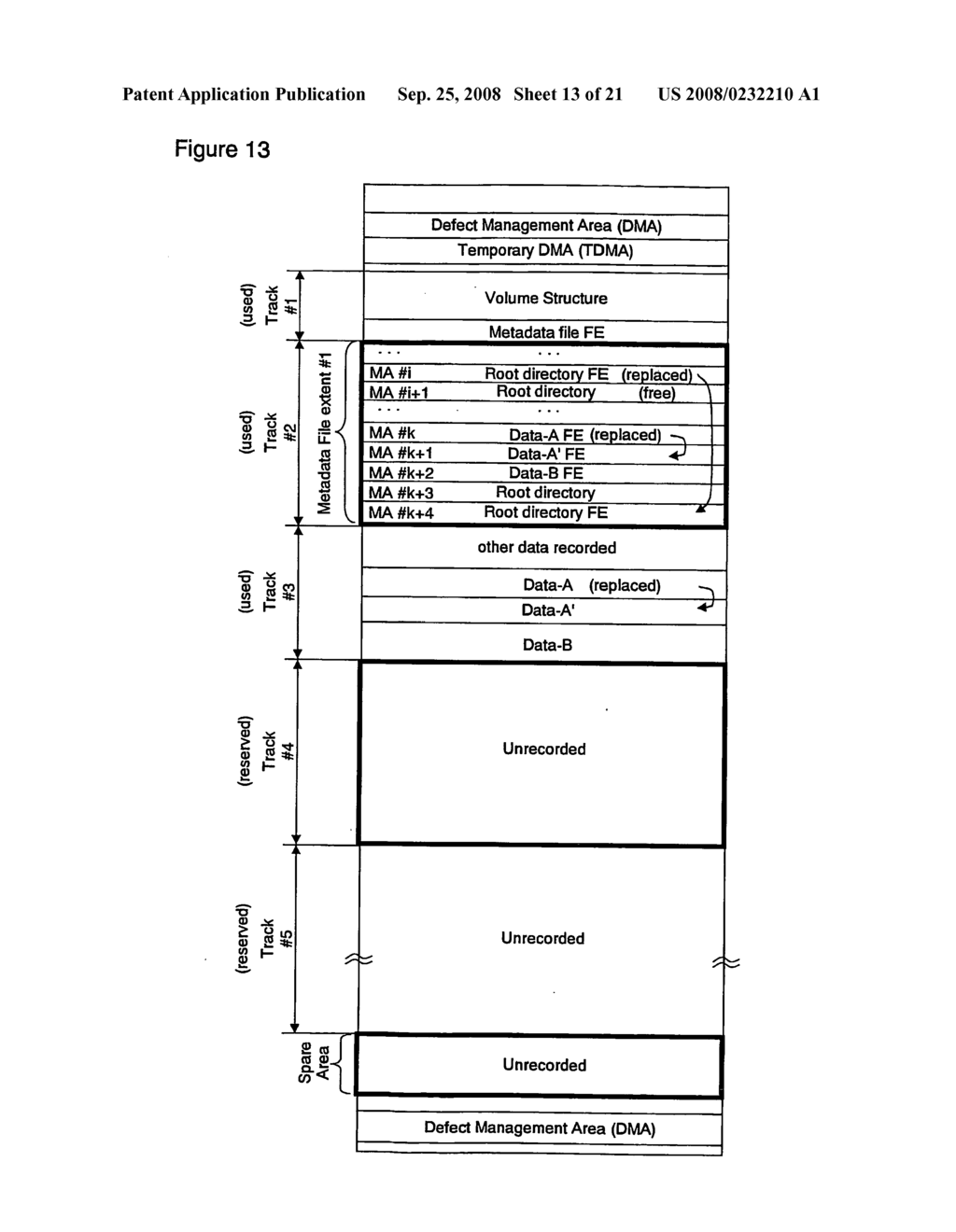 Data Recording/Reproduction for Write-Once Discs - diagram, schematic, and image 14