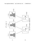 Transcoding system using encoding history information diagram and image